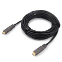 Detachable Armored HDMI 2.0 AOC, Type D-D, Hybrid 18Gbps 4K60 HDMI 2.0 Active Optical Cable