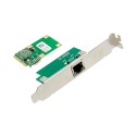 Mini PCI Express 1-port RJ45 Gigabit Ethernet Network Adapter with Intel JL82574L Chip