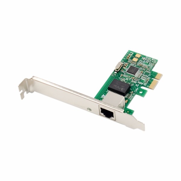 PCIe x1 1-port RJ45 Intel WGI211AT Chipset Gigabit Ethernet Network Interface Card