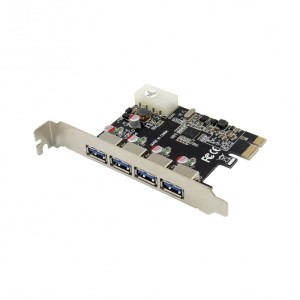 PCIe x1 4-port USB 3...