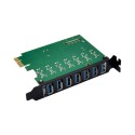 PCIe x1 7-port USB 3.0 Type-A USB Host Card