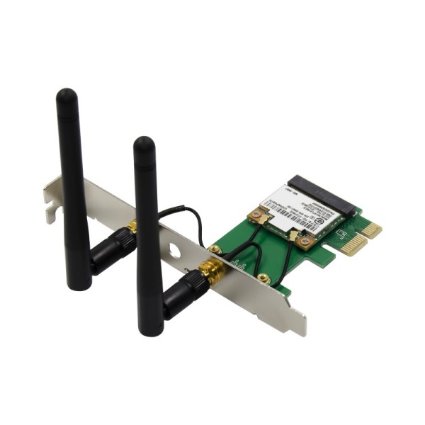 PCIe x1 RTL8188 150M 802.11BGN 2.4G Wireless LAN Card, Desktop WIFI Adapter