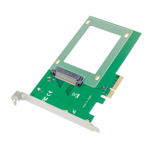 PCIe 3.0 x4 1-port U.2 SFF8639 2.5-inch NVMe SSD Adapter