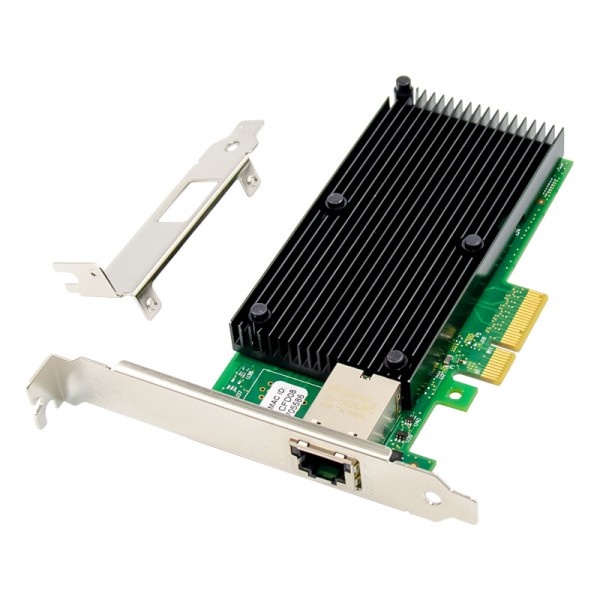 PCIe x8 1-port RJ45 Intel X550 Chipset 10GBASE-T Ethernet Network Card