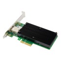 PCIe x8 1-port RJ45 Intel X550 Chipset 10GBASE-T Ethernet Network Card