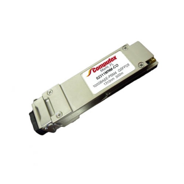 Huawei 02311MNM Compatible 100GBASE-PSM4 QSFP28 Transceiver (SMF, 1310nm, 500m, MTP/MPO, DOM)