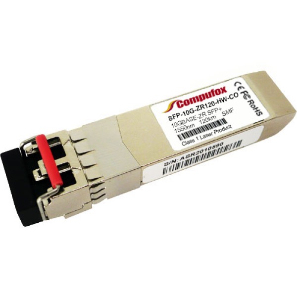 Huawei SFP-10G-ZR120-HW Compatible 10GBASE-ZR SFP+ Transceiver (SMF, 1550nm, 120km, LC, DOM)