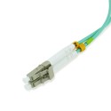 Armored Duplex OM3 50/125 Multimode Fiber Optic Patch Cable