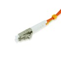 Armored Duplex OM4 50/125 Multimode Fiber Optic Patch Cable