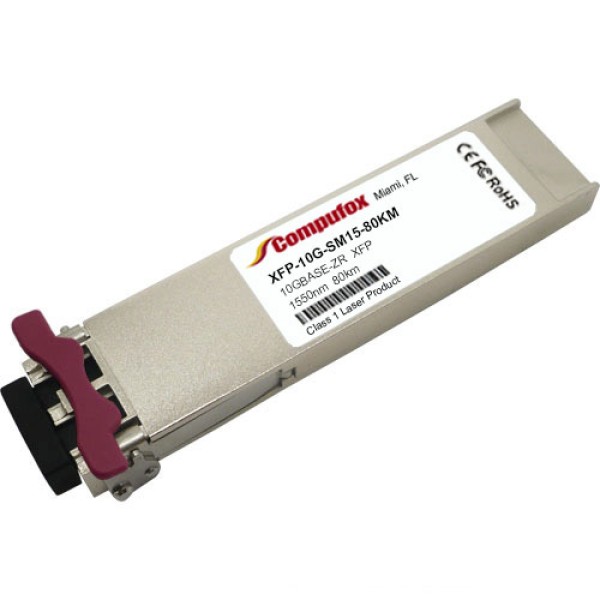 XFP-10G-SM15-80KM - 10GBase-ZR XFP Transceiver (SMF, 1550nm, 80km, LC, DOM)