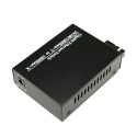 Single Fiber Gigabit Ethernet WDM / BiDi Fiber Media Converter, 1-port Fiber & 2-port RJ45, Tx:1550nm/Rx:1310nm, Singlemode, 40km